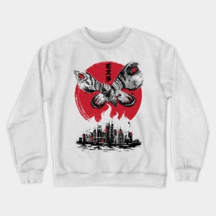 Giant Moth Attack Crewneck Sweatshirt